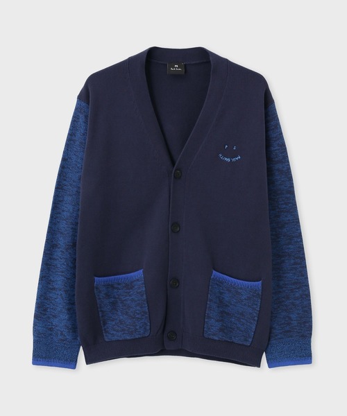 PS Paul Smith カーディガン Happy” バイカラーカーディガン / 152405