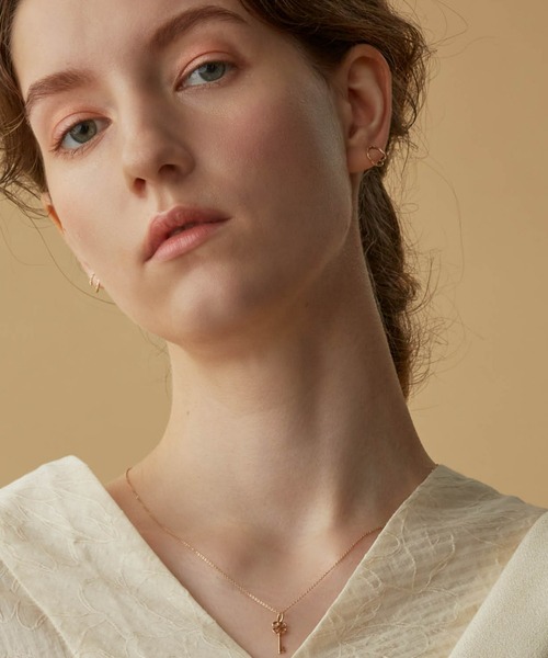 agete（アガット） ネックレス K10ネックレスチェーン レディース