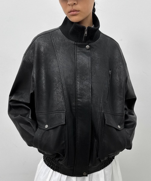 BLACKUP（ブラックアップ） レザージャケット ライダース 「MADE
