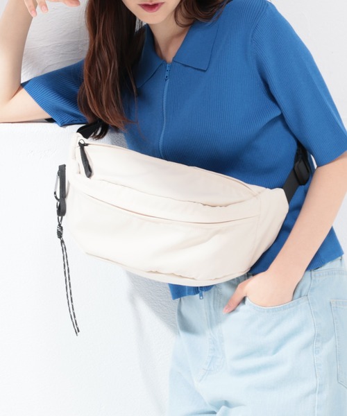 Honeys（ハニーズ） ウエストポーチ ウエストバッグ 多ポケットボディ