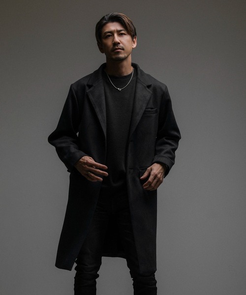 VANQUISH（ヴァンキッシュ） チェスターコート コート スウェード