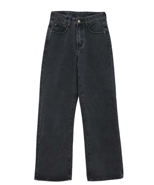 I-SOOK（アイスー） ジーンズ デニム デニムパンツ ストレートブラック