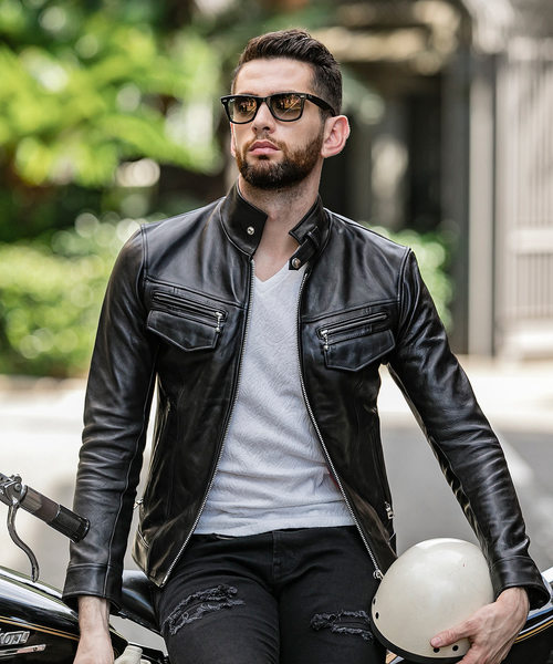 BUFFALO BOBS（バッファローボブズ） 革ジャン ライダース NORTH BEACH