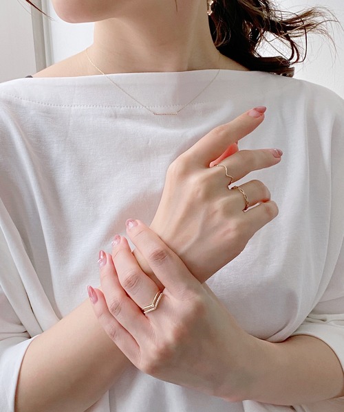 BLOOM（ブルーム） 指輪 リング K10 イエローゴールド ダイヤモンド