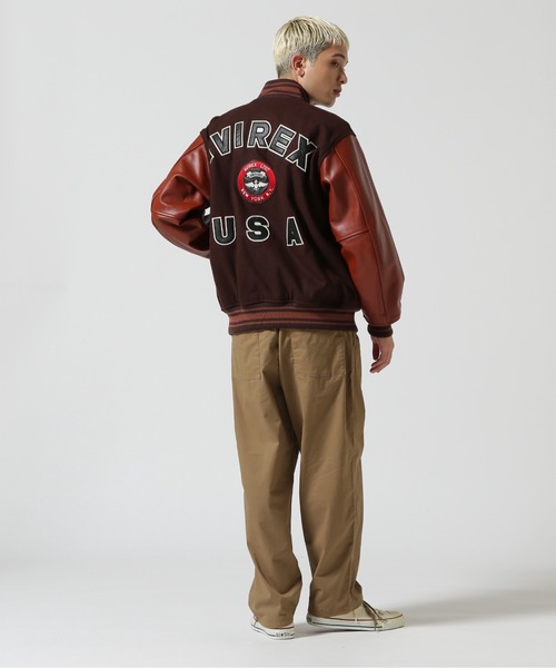 AVIREX（アヴィレックス） スタジャン SIGNATUR VARSITY JACKET