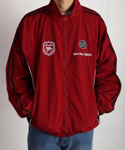 ブルゾン アウター 76 ナイロントラックジャケット メンズ レディース