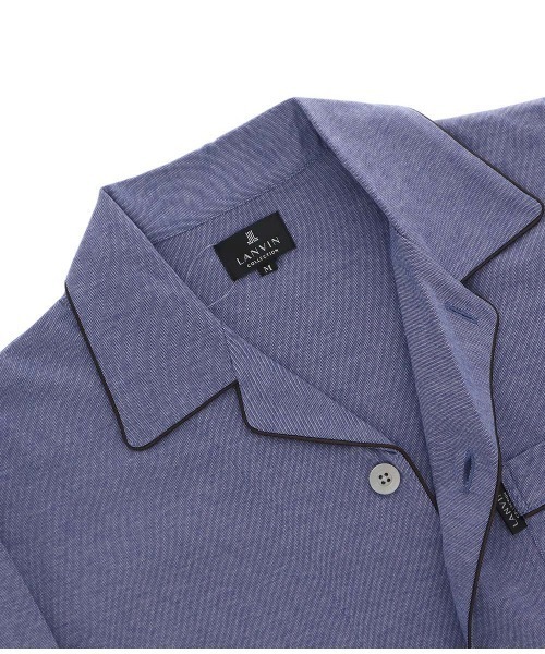 LANVIN COLLECTION パジャマ スムースバーズアイ 長袖パジャマ