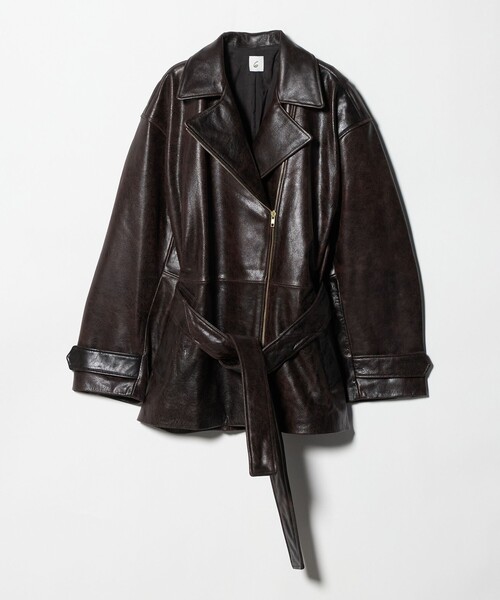 6 レザージャケット ライダース 「6(ROKU)」ビッグライダース