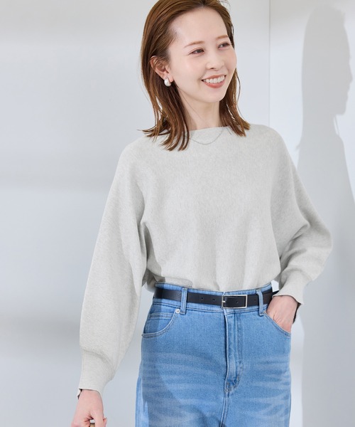 ROPE' PICNIC（ロペ ピクニック） ニット セーター 「洗濯機OK」ラメ混