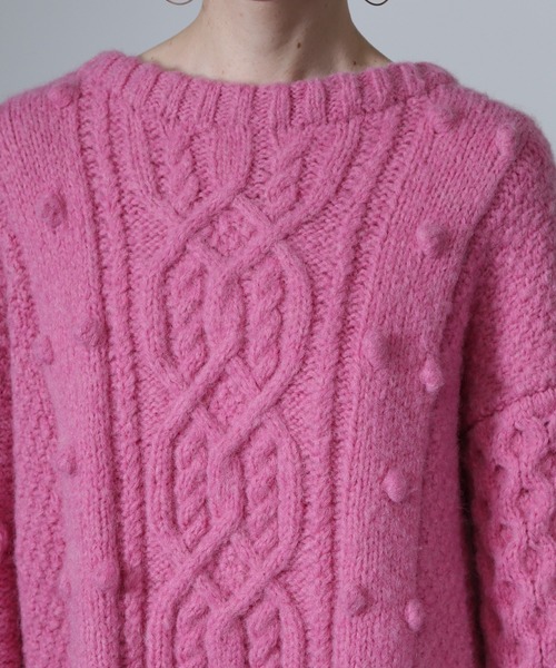 ROSE BUD（ローズバッド） ニット セーター ハンドメイドネパール