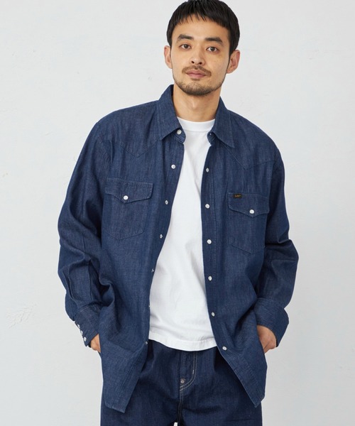 Lee（リー） シャツ ウエスタンシャツ メンズ : ZOZOTOWN Yahoo!店