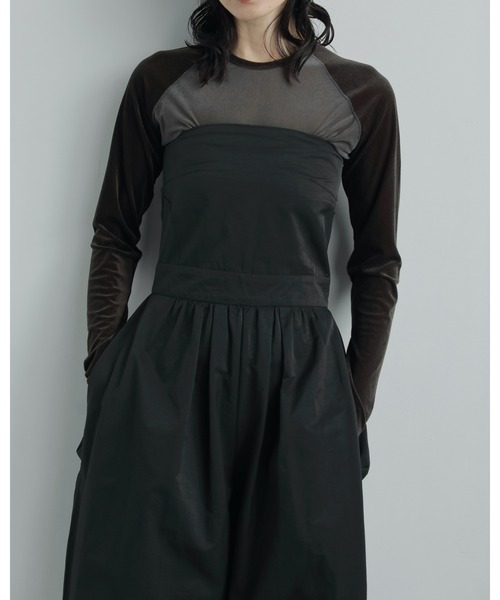 anuke（アンヌーク） サロペット オーバーオール Wide Bare