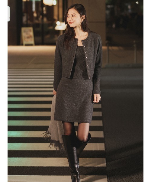 anuans（アニュアンス） セットアップ ヤクウールニットセット