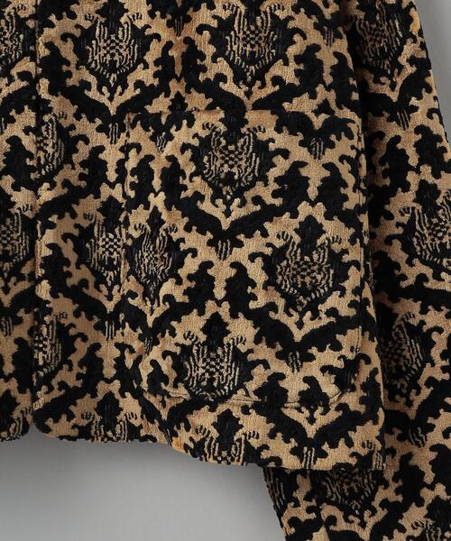 6 ジャケット ノーカラージャケット 「6(ROKU)」カットパイル ジャ