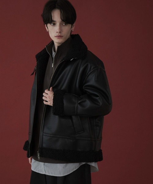 LUCY（ルーシー） ムートンジャケット ムートンコート LUCY/B-3