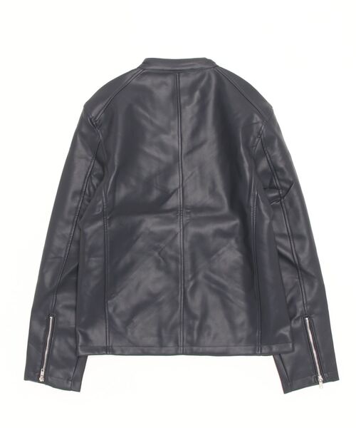 革ジャン ライダース 「WEB限定」 フェイクレザー シングルライダース