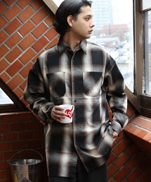 8 シャツ オンブレチェックシャツ メンズ レディース : ZOZOTOWN