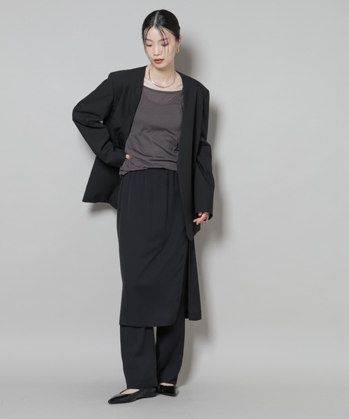 NANO universe（ナノ・ユニバース） ジャケット ノーカラージャケット