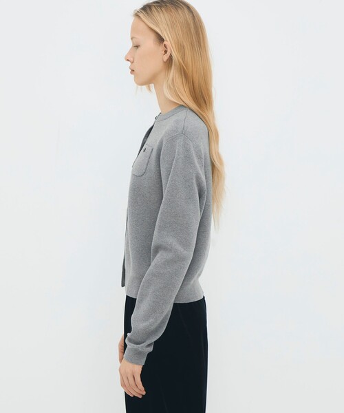 CABaN（キャバン） カーディガン コットンカシミヤ クルーネック