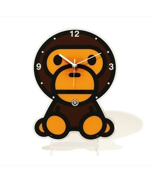 A BATHING APE（アベイシングエイプ） 時計 BABY MILO WALL CLOCK