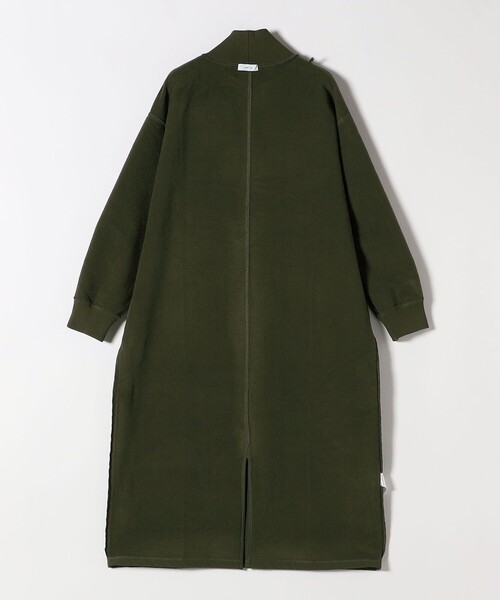 SHIPS any ワンピース any:「洗濯機可能」裏起毛 リブ ハイネック