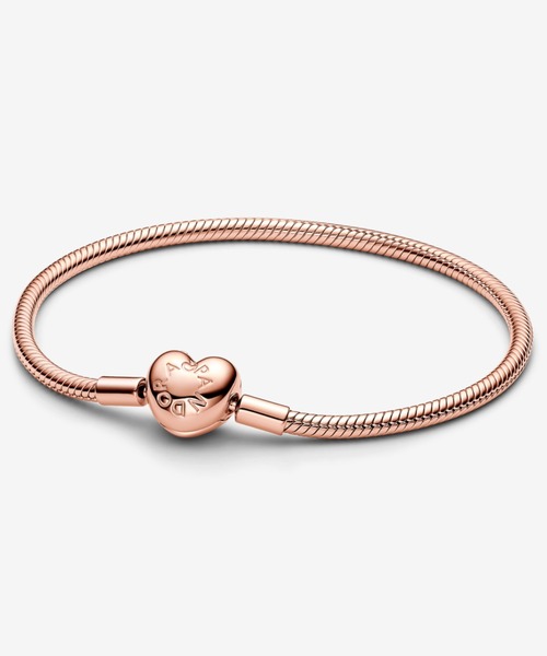 PANDORA（パンドラ） ブレスレット Pandora Moments ハート クラスプ