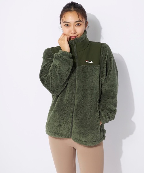 FILA（フィラ） ブルゾン アウター 「FILA/フィラ」レディースフリース