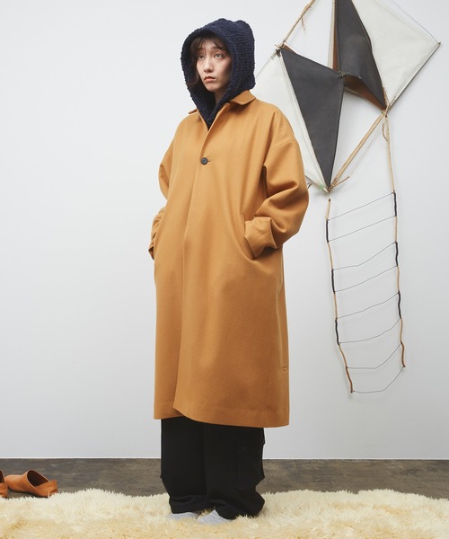 Dulcamara（ドゥルカマラ） ステンカラーコート コート メルトンBig