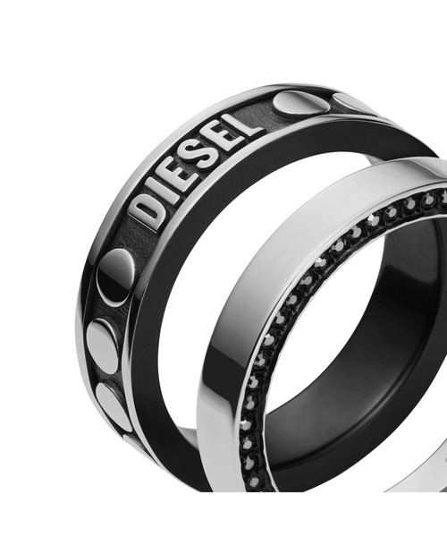 DIESEL（ディーゼル） 指輪 リング アクセサリー メンズ 指輪 シルバー