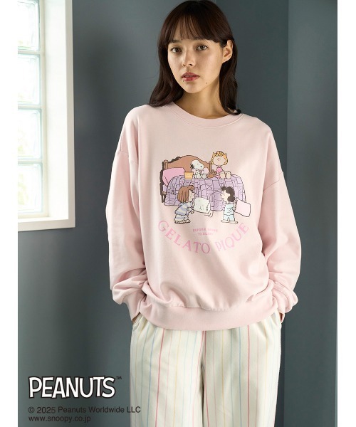gelato pique（ジェラートピケ） パジャマ ルームウェア 「PEANUTS
