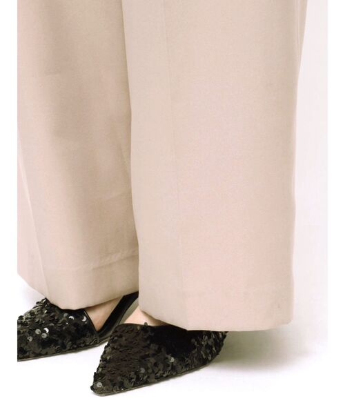 LAGUNAMOON（ラグナムーン） パンツドレス LADYカットジャガードベア