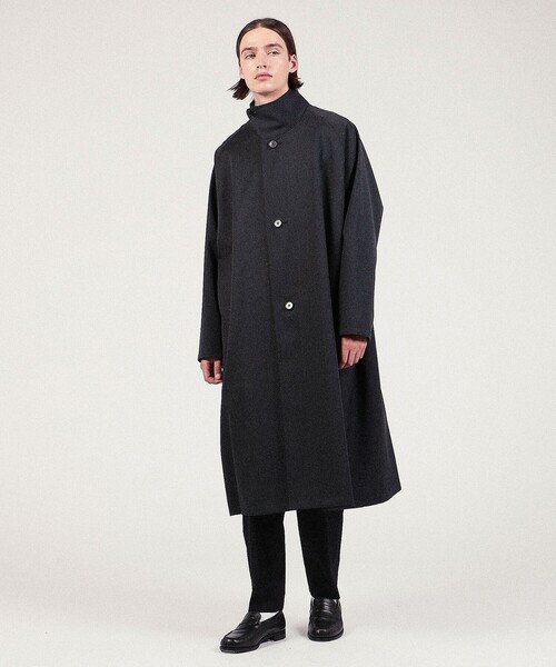 CABaN（キャバン） ステンカラーコート コート ウールギャバジン