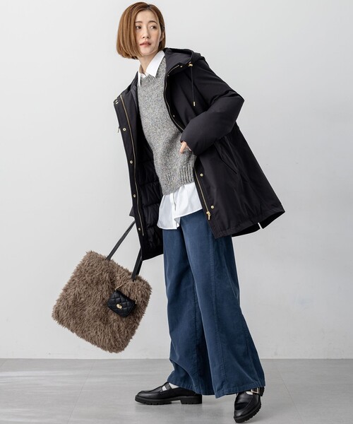 23区（ニジュウサンク） ダウンコート ダウンジャケット ミリタリー