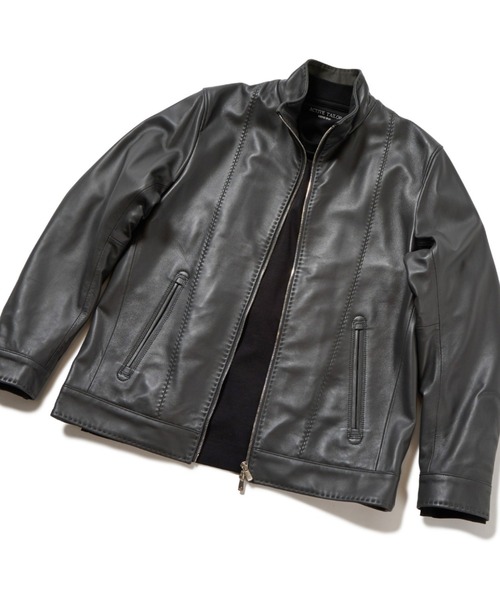 MEN'S BIGI（メンズビギ） 革ジャン ライダース クロームタンニング