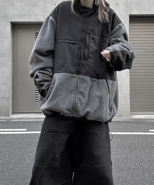 YACA（ヤーカ） コート アウター Fleece Over Reversible JK/フリース