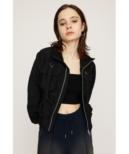 SLY（スライ） ミリタリージャケット モッズコート NYLON MILITARY JK