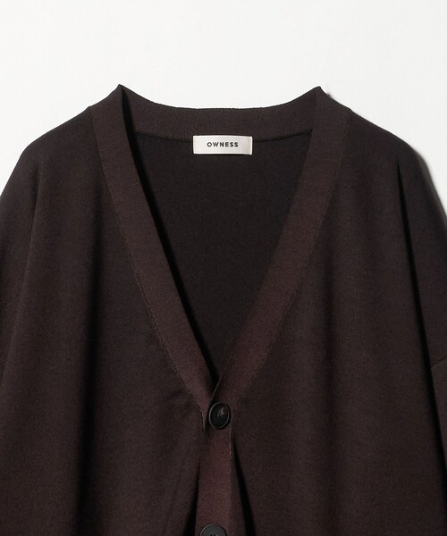 BEAUTY＆YOUTH UNITED ARROWS カーディガン 「OWNESS」 SNOW WASH