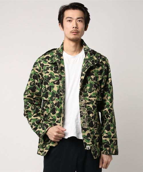 A BATHING APE（アベイシングエイプ） ミリタリージャケット モッズ