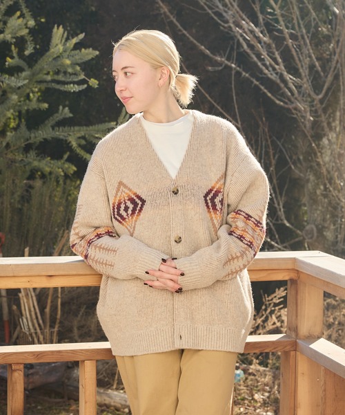 PENDLETON（ペンドルトン） カーディガン シェットランド 5ゲージ