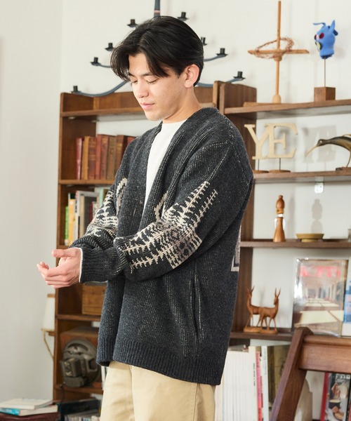 PENDLETON（ペンドルトン） カーディガン シェットランド 5ゲージ
