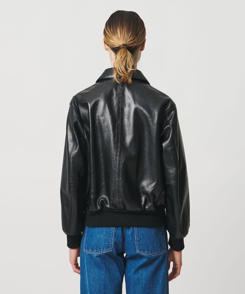 LOEFF（ロエフ） ブルゾン アウター 「LOEFF」ラムレザー フライト