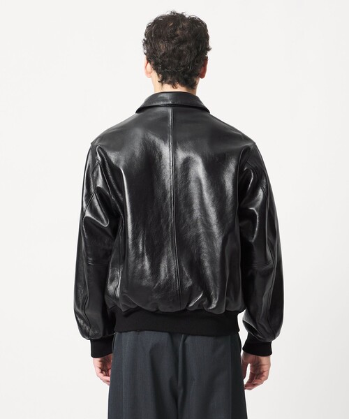 LOEFF（ロエフ） ブルゾン アウター 「LOEFF」ラムレザー フライト