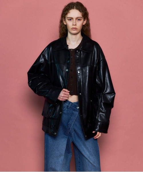 MAISON SPECIAL（メゾンスペシャル） ブルゾン アウター Fur Collar