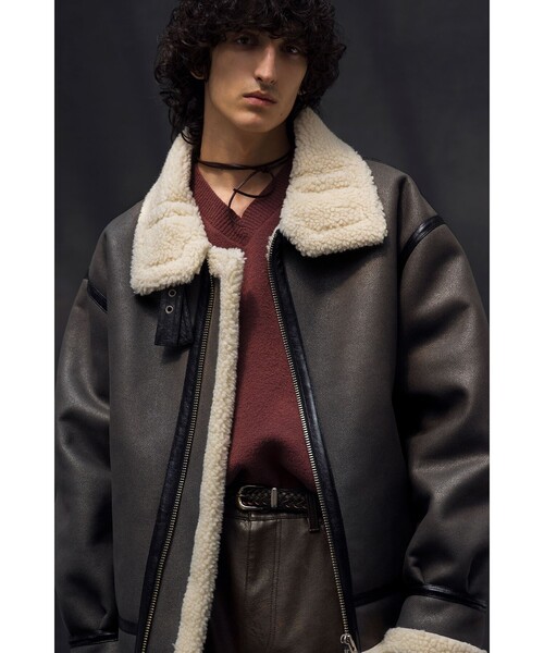 monkey time BEAUTY＆YOUTH UNITED ARROWS ブルゾン アウター ムートン