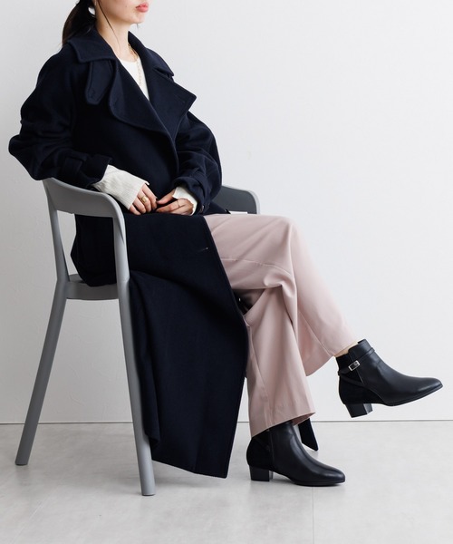 卑弥呼（HIMIKO） ブーツ 「Made in Japan」「撥水」ベルトデザイン