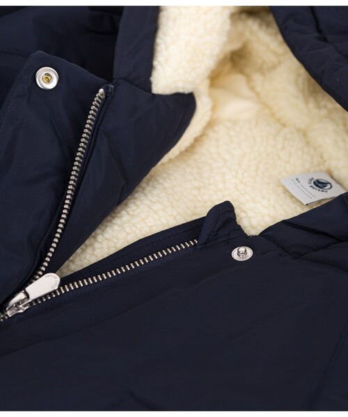 PETIT BATEAU（プチバトー） ミリタリージャケット モッズコート