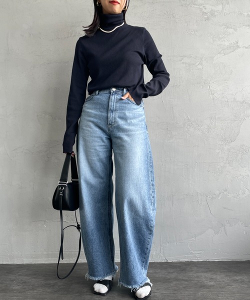 YANUK（ヤヌーク） ジーンズ デニム デニムパンツ LAURA カーブ