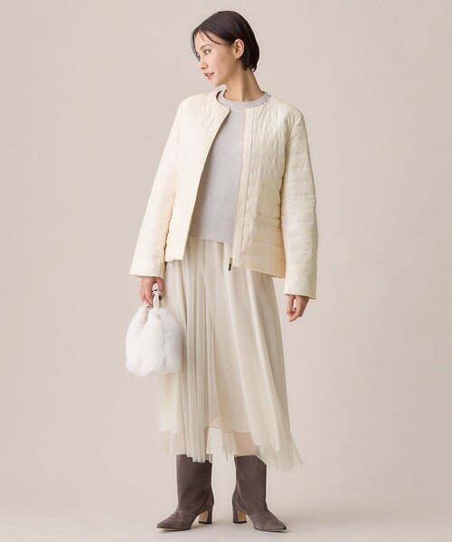 自由区（ジユウク） ダウンコート ダウンジャケット 「洗える」ライト