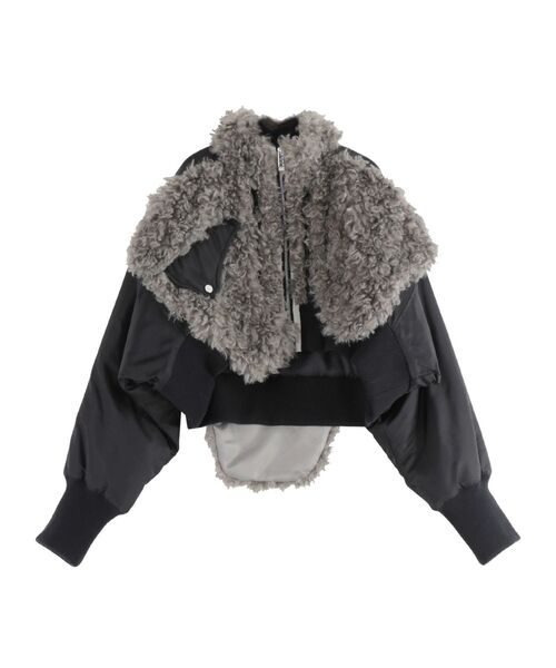 UN3D.（アンスリード） ブルゾン アウター BIG BOA FLAP DOCKING BZ