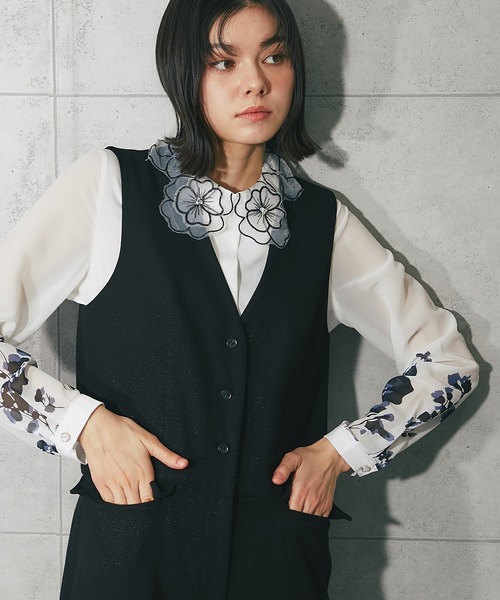 SMILE ORCHID（スマイルオーキッド） オールインワン ノースリーブV